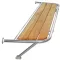 Plattform Holz-Edelstahl 840 mm