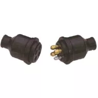 Elektrischer Stecker 4-polig wasserdicht 12-24 V