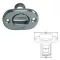 Wasserauslassstopfen Stahl oval 32 mm