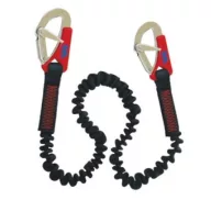 Sicherheitsseil mit Doppelkarabiner