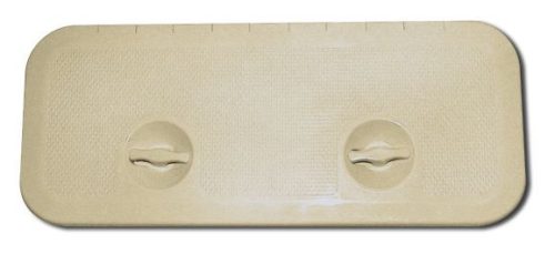 Staufachdeckel mit Riegel ABS beige 248x603 mm