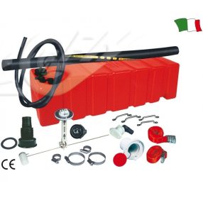 Kraftstofftank-Set 75 l 80x35x30+5cm