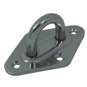 Abschleppöse Edelstahl 60x36 mm