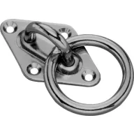 Öse mit Edelstahlring 6x35 mm