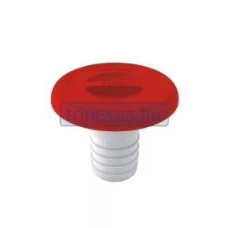 Tankdeckel mit roter-Kunststoffabdeckung