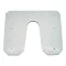 Antivibrationsspiegel aus Kunststoff, 445 x 363 mm,