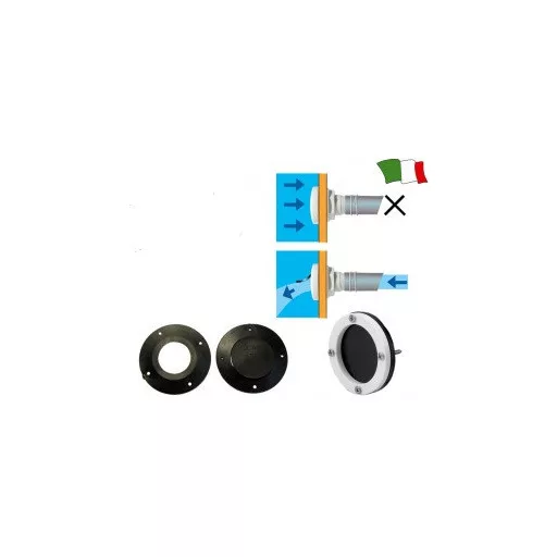 Wasserauslaufmembran Kunststoff 1,5 farbig