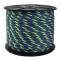 Seil PP gelb-dunkelblau 4 mm