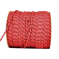 Seil PP rot-schwarz 10 mm CH