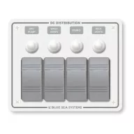 Schalttafel wasserdicht 4-fach LED weiß EVA