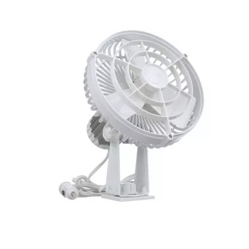 Ventilator wasserdicht stufenlos regelbar 12V schwarz EVA