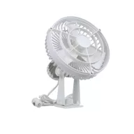 Ventilator wasserdicht stufenlos regelbar 24V weiß EVA