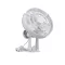 Ventilator wasserdicht stufenlos regelbar 24V weiß EVA