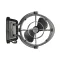 Ventilator wasserdicht stufenlos regelbar 12V weiß EVA
