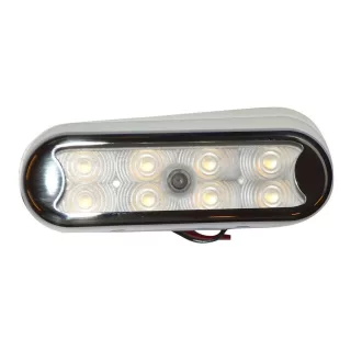 Lampe mit 8 LEDs, zur Befestigung an Deckrohr EVA