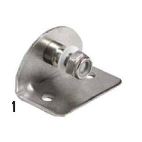   Gasdruckfeder Befestigungselement INOX Innengewinde 30x50x30 mm EVA