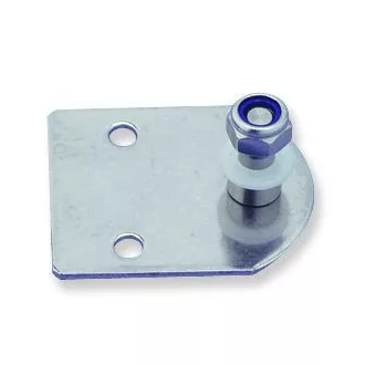 Gasdruckfeder Befestigungselement flach INOX 45x35 mm EVA