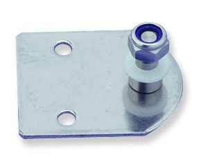 Gasdruckfeder Befestigungselement flach INOX 45x35 mm EVA