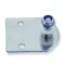 Gasdruckfeder Befestigungselement flach INOX 45x35 mm EVA