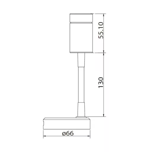 LED-Leselampe mit USB-Ladeanschluss EVA