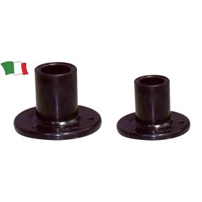 Handlaufbasis 90 Grad 22 mm Kunststoff