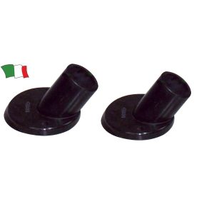 Handlaufbasis 60 Grad 22 mm Kunststoff