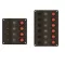 Schalttafel mit 4 einheitlichen LEDs