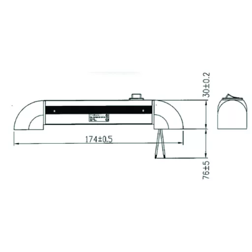 Kabinenlicht LED 180 Grad drehbar EVA