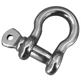 Schäkel Omega edelsthal 4 mm