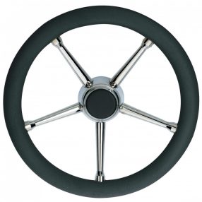 Lenkerspeiche Edelstahl schwarz 350 mm