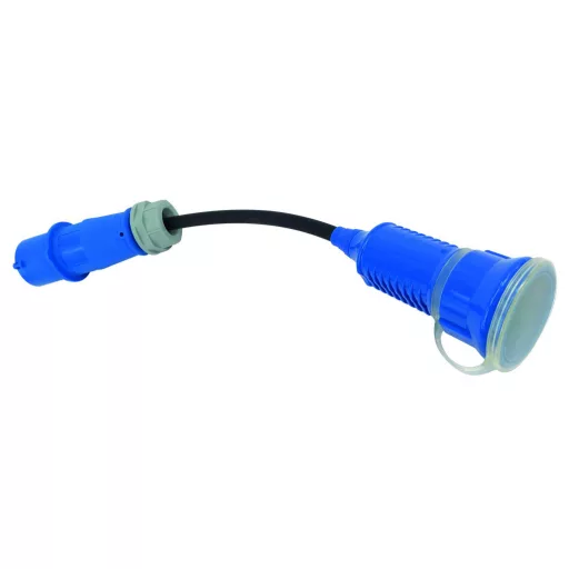 Landstromadapter 2P-3P 0,3 m EVA