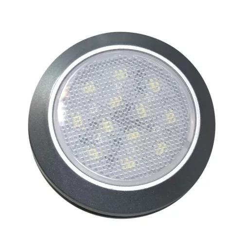 Außenlampe wasserdicht mit weißen und roten LEDs EVA