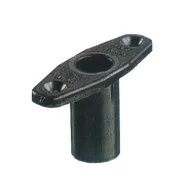 Rudergabelbasis Kunststoff versenkt 17 mm