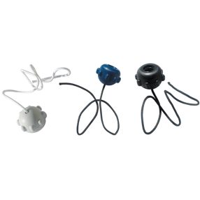 Schlauchbootruderhalter Spikekappe grau