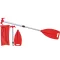 Paddel mini teleskopisch abnehmbar 45/107cm rot