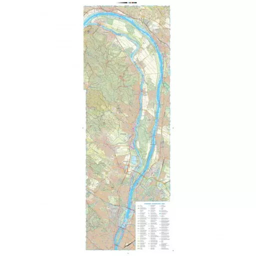 Buch, Duna Esztergom-Budapest Touristenkarte (UNGARN)