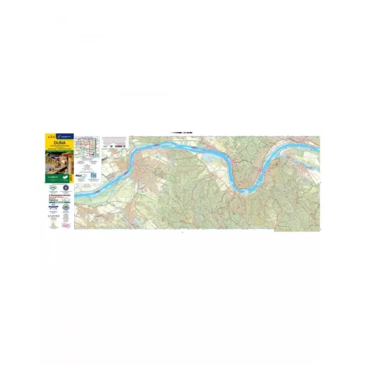 Buch, Duna Esztergom-Budapest Touristenkarte (UNGARN)