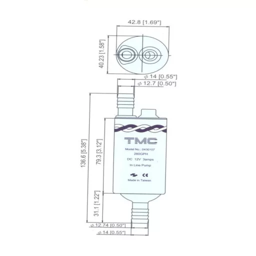 Trinkwasserpumpenfluss durch TMC