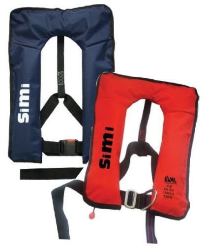 Schwimmweste Simi automatisch mit Schnallen EVA