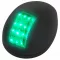 Licht LED grün 112,5° vertikal schwarzes Gehäuse