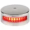 Licht LED rot 112,5° horizontal Stahlgehäuse