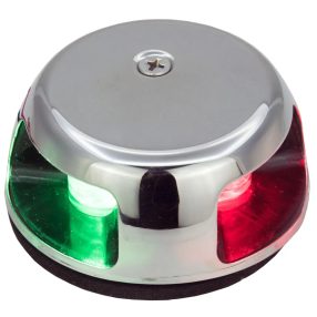 Licht LED grün-rot 225° waagerecht im Metallgehäuse