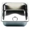 Spüle inox 320x350 mm EVA