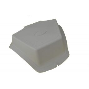 Nasenauslass weiß ABS 46 x 34 cm