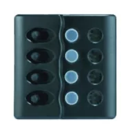 Schalttafel 4-fach EVA