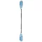 Kajakpaddel Aluminium-Kunststoff verstellbar blau 220 cm EVA