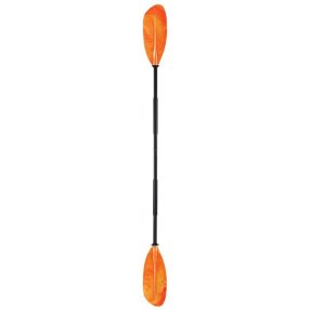   Kajakpaddel Aluminium-Kunststoff verstellbar orange 220 cm EVA