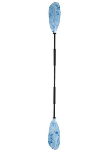 Kajakpaddel Aluminium-Kunststoff verstellbar blau 230 cm EVA