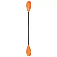   Kajakpaddel Aluminium-Kunststoff verstellbar orange 230 cm EVA