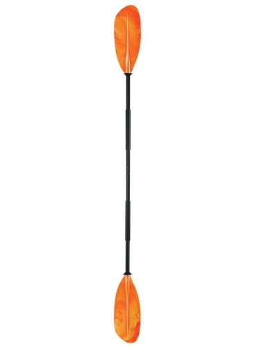 Kajakpaddel Aluminium-Kunststoff verstellbar orange 230 cm EVA